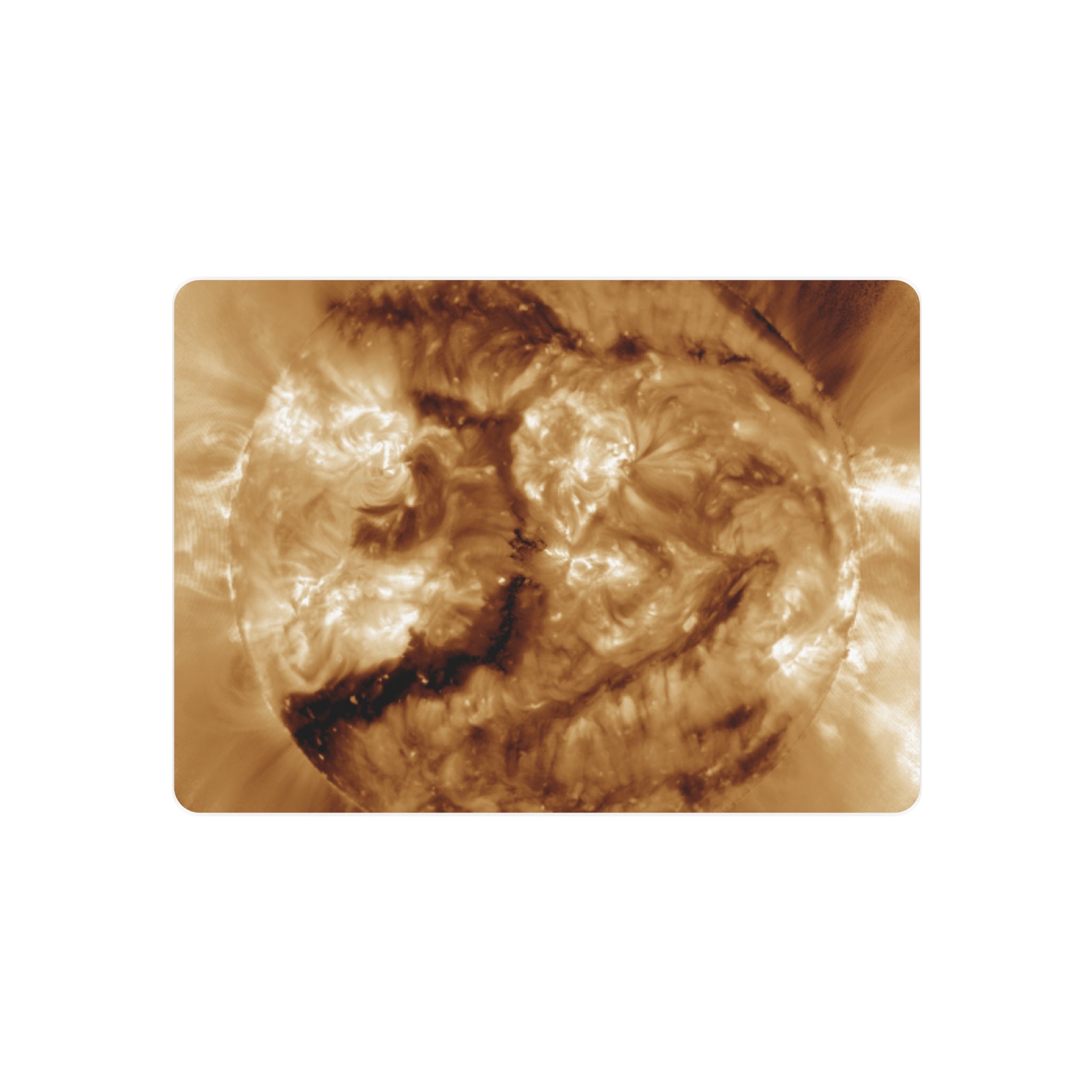 Solar 193Å — 2026-02-12 · Metal Art Sign